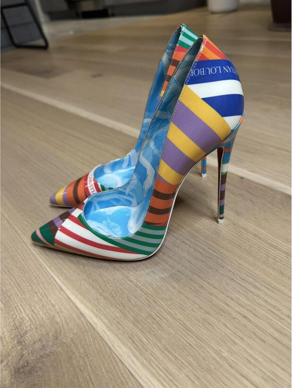 Women’s Christian Louboutin ‘So Kate 120’ Pumps Sz 39 EXTREMELY RARE Colourway.